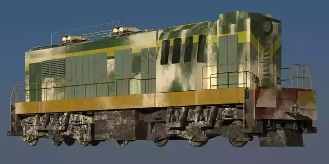 Train Locomotive Snow