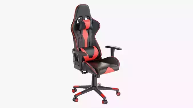 Gaming ergonomic armchair 3D model