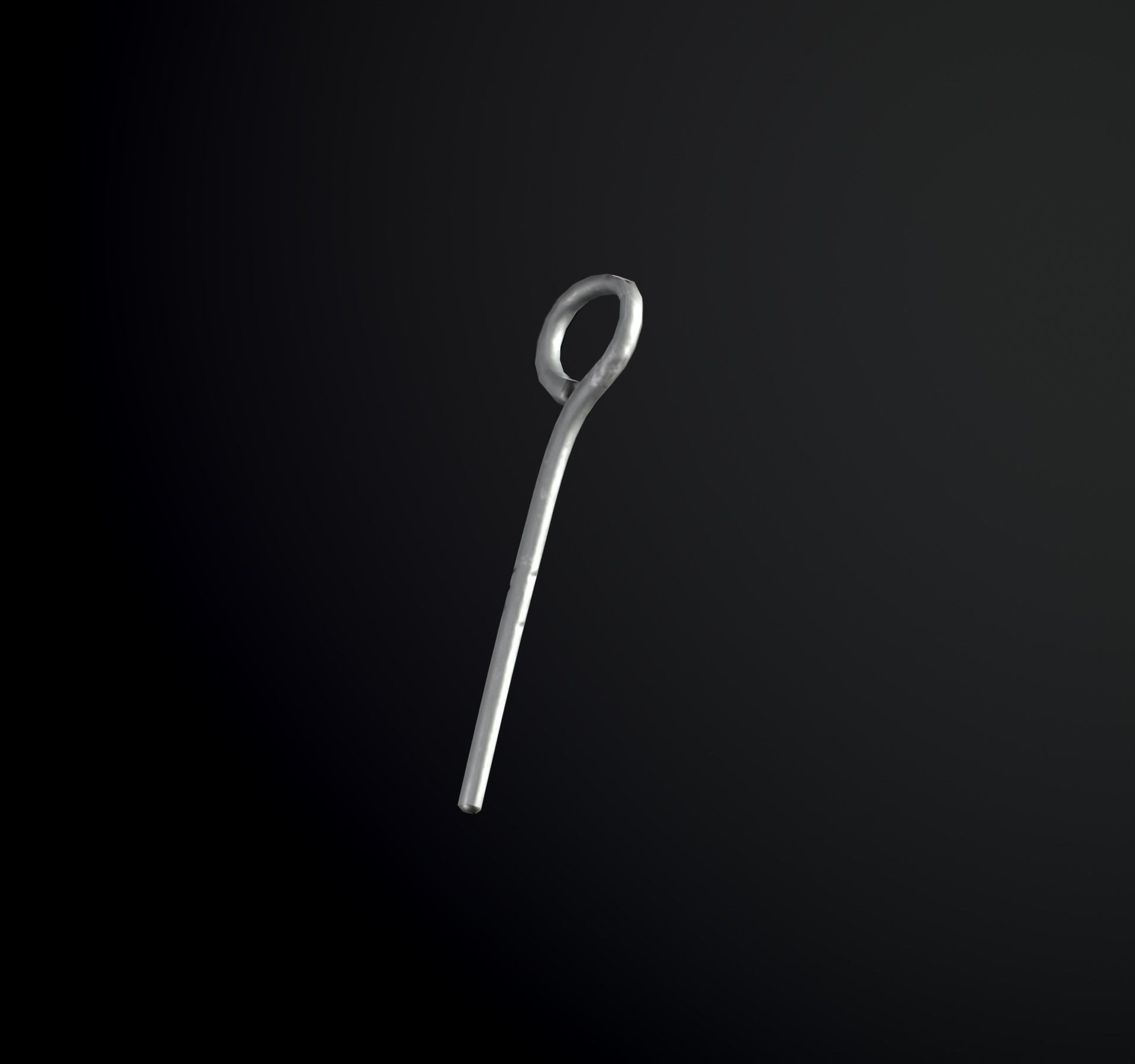 Old Street Lantern Goat Design Low-poly 3D model_28