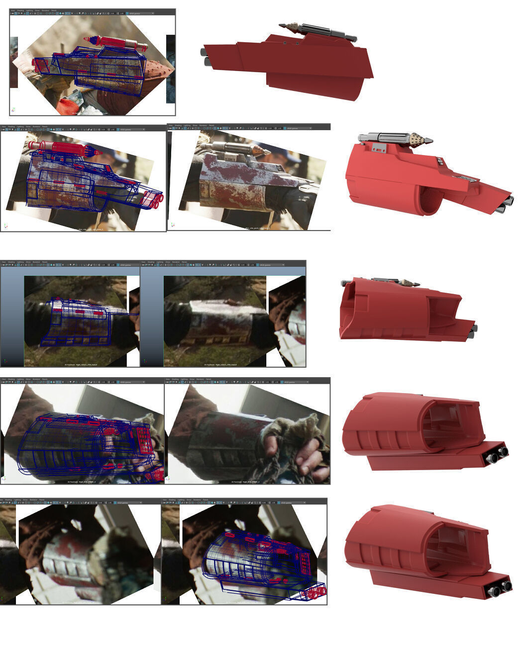 Boba Fett Mandalorian Gauntlets v2 3D model_7