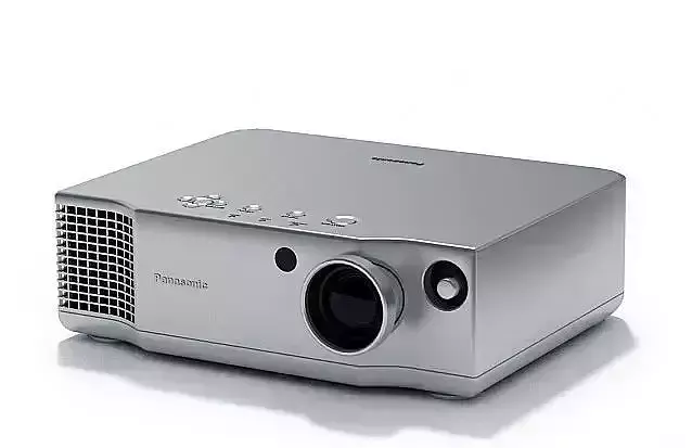 Silver Panasonic Projector 3D model