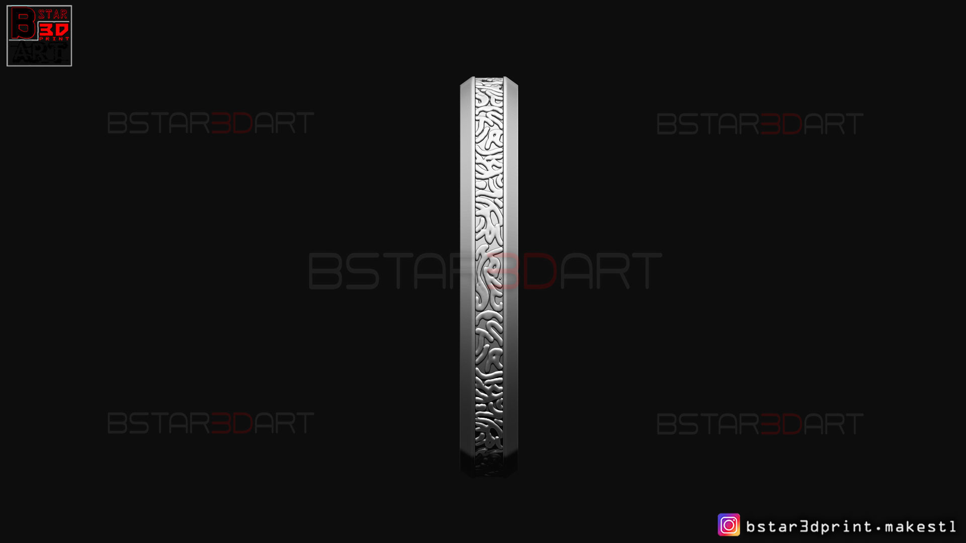Shang Chi Ring  - Shang Chi bracelet - Marvel Comics 3D print model_22
