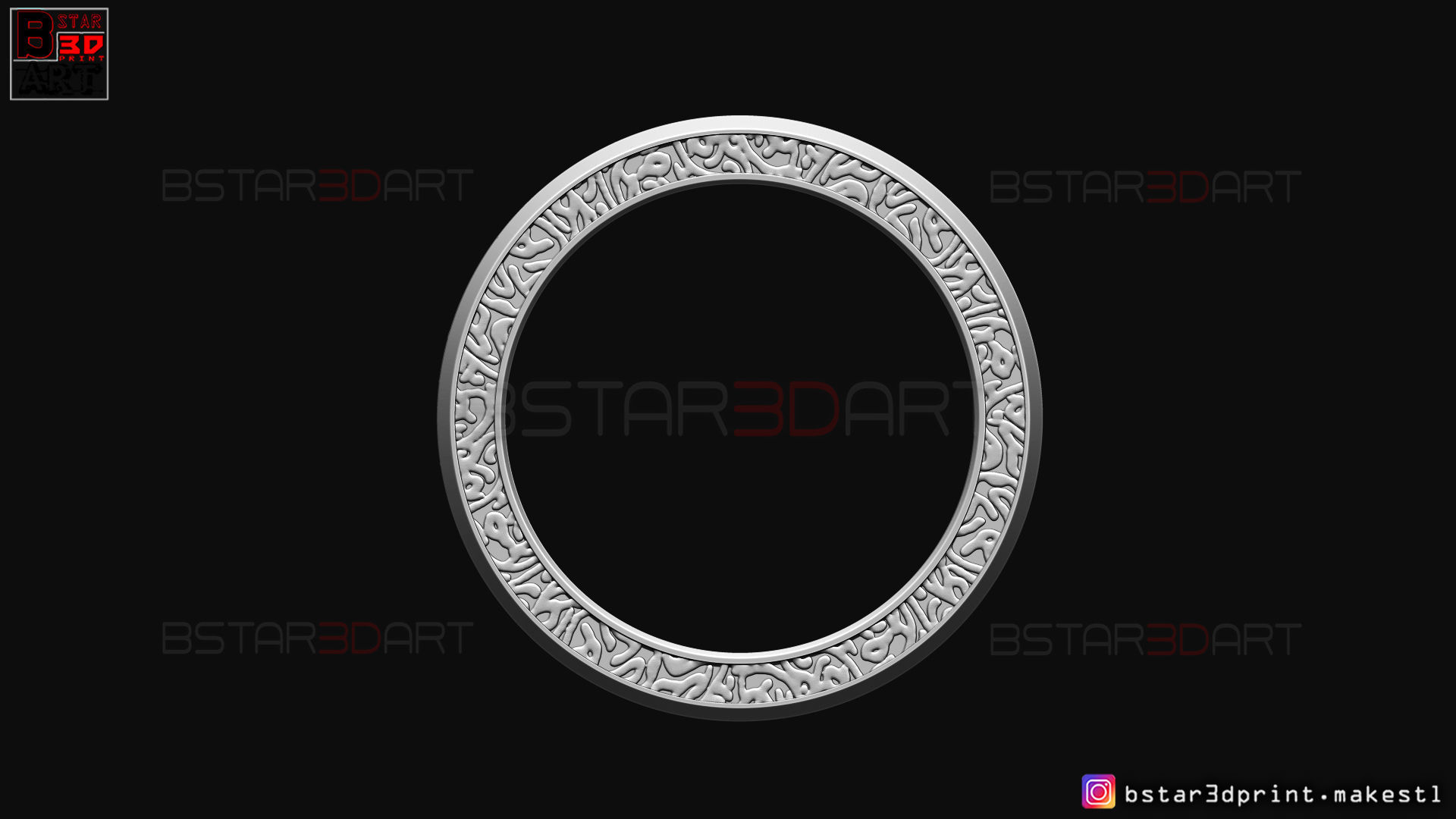 Shang Chi Ring  - Shang Chi bracelet - Marvel Comics 3D print model_20