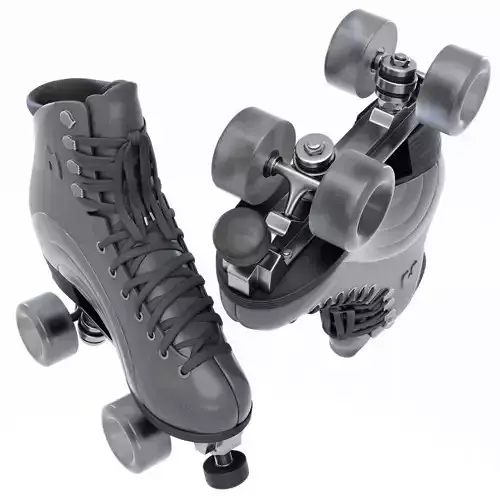 Moxi Rainbow Rider Roller Skates Monochrome