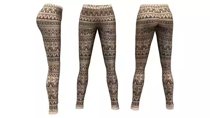 GOAM Rolled Up Leggings