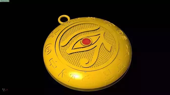 horus eye pendant