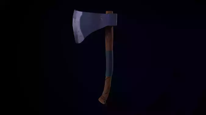 Axe 1 Pack Low-poly 3D model