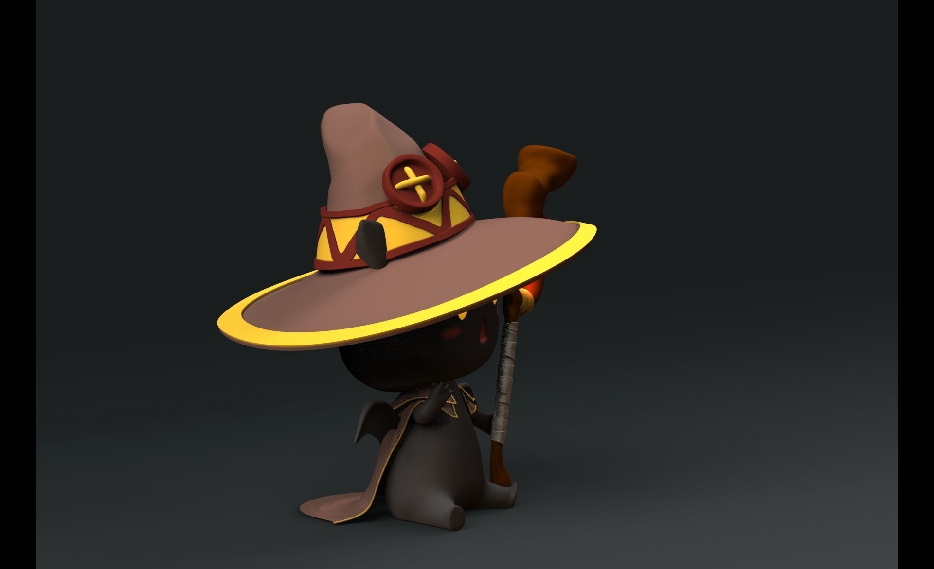  Megumin konosuba 3D print model_1