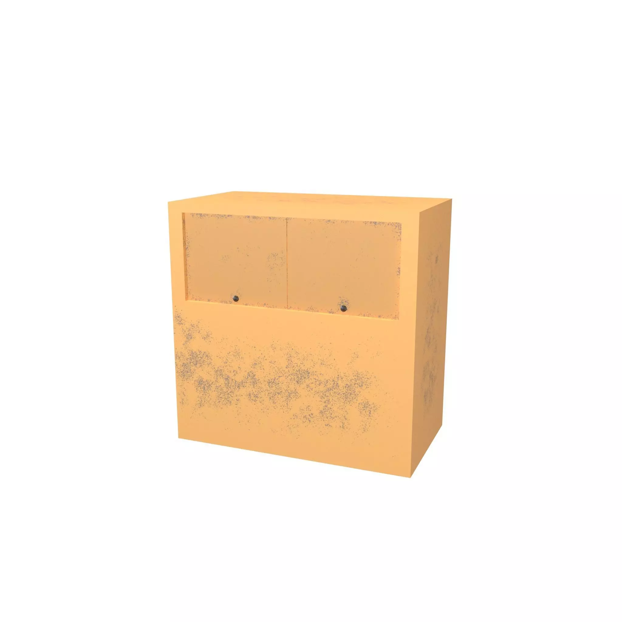 Park Rubbish Bin v1 004 Low-poly 3D model_0