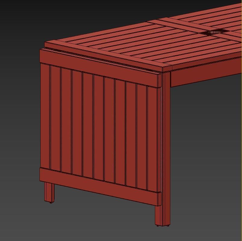  Applaro Table and chairs set 02 3D model_6