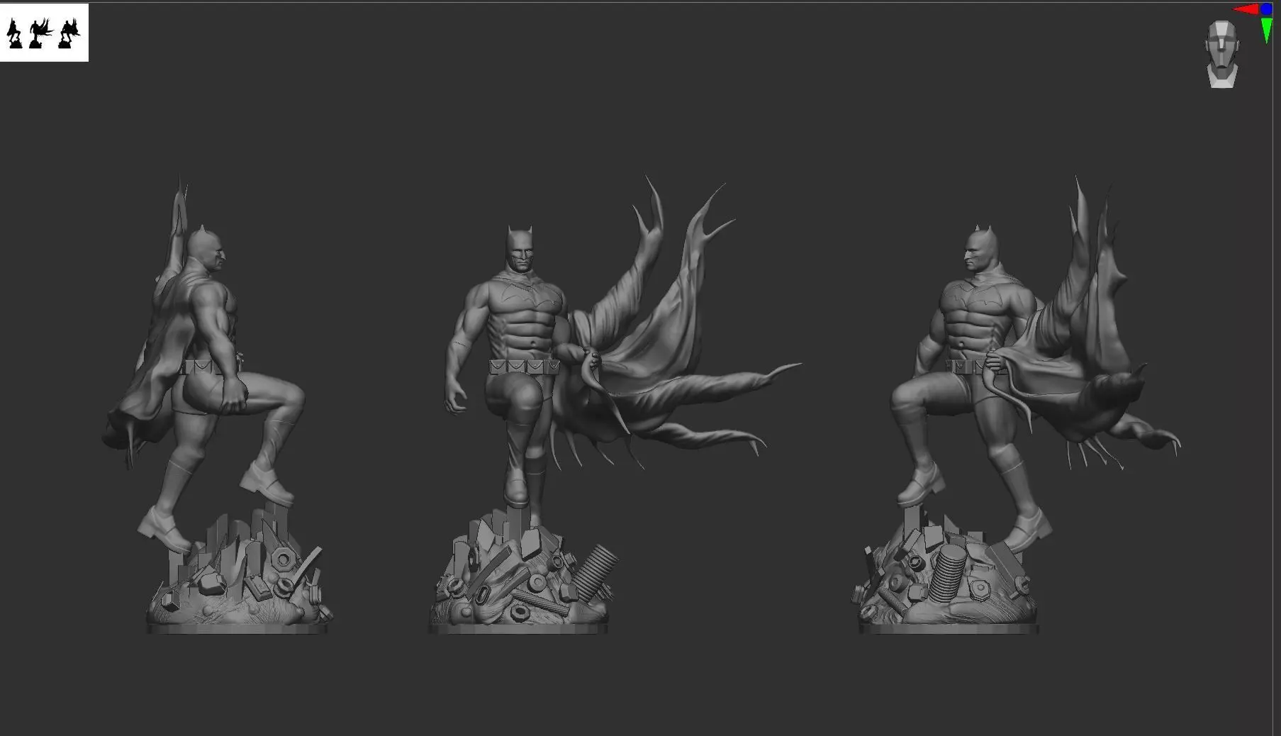 Batman  3D print model_0