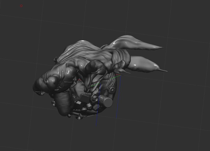 Batman  3D print model_11