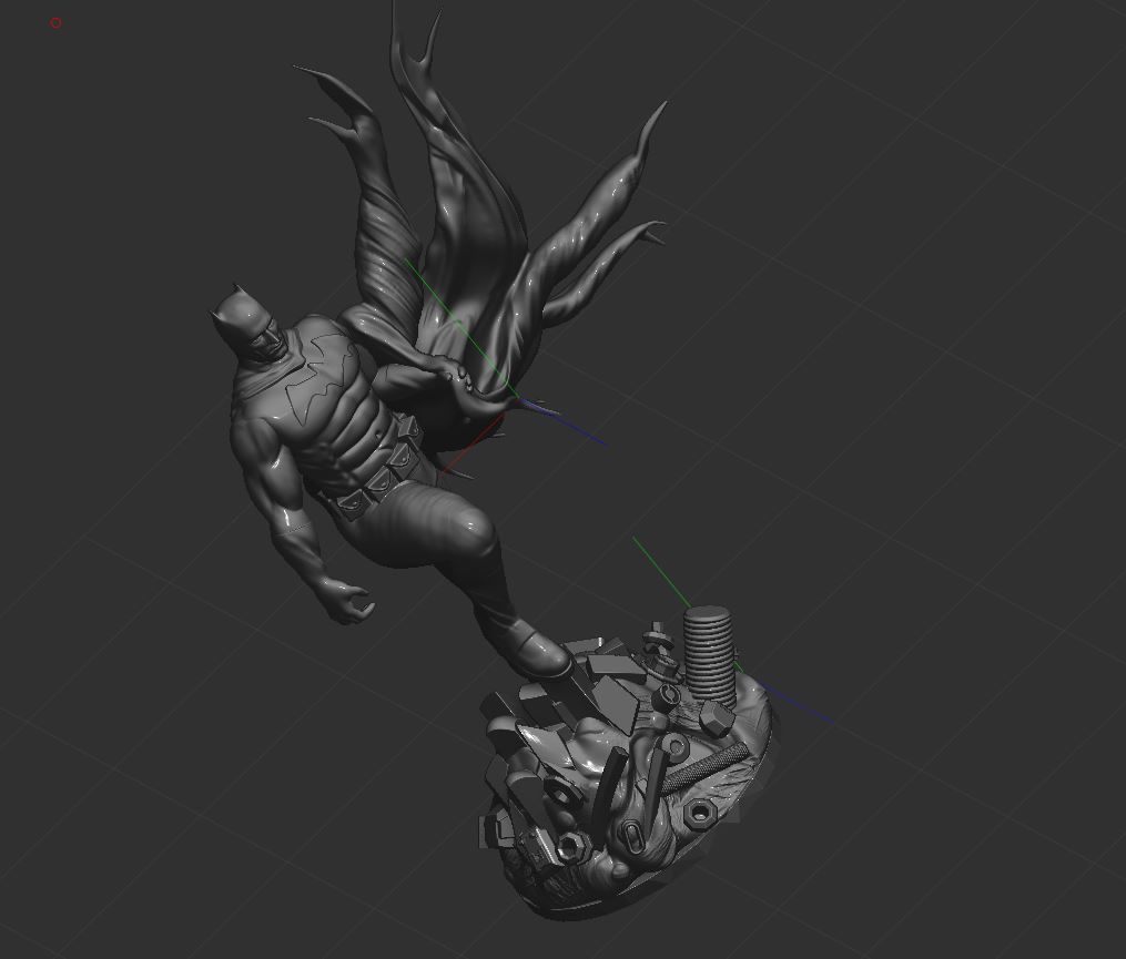 Batman  3D print model_9