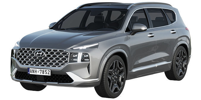 Hyundai Santa Fe 2021 3D model