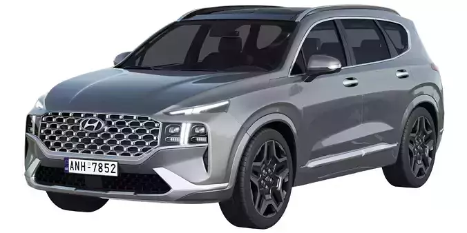 Hyundai Santa Fe 2021 3D model