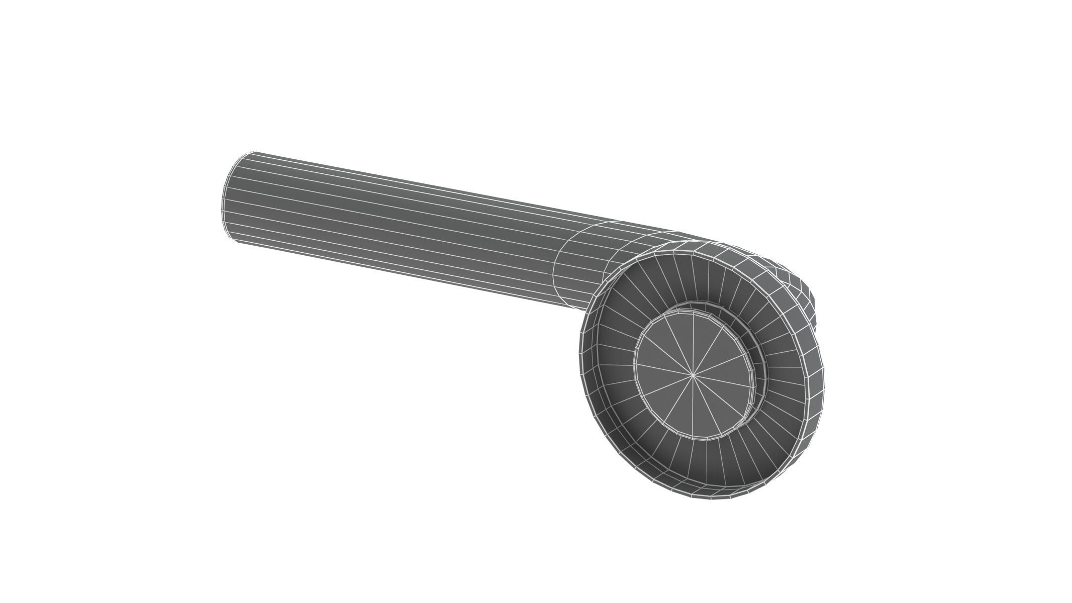 Eurospec Radium Stainless Steel Door Handle 3D model_7