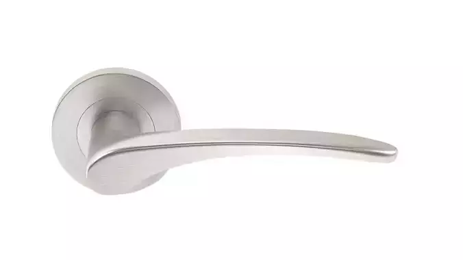 Eurospec Tirolo Satin Stainless Steel Solid Door Handle