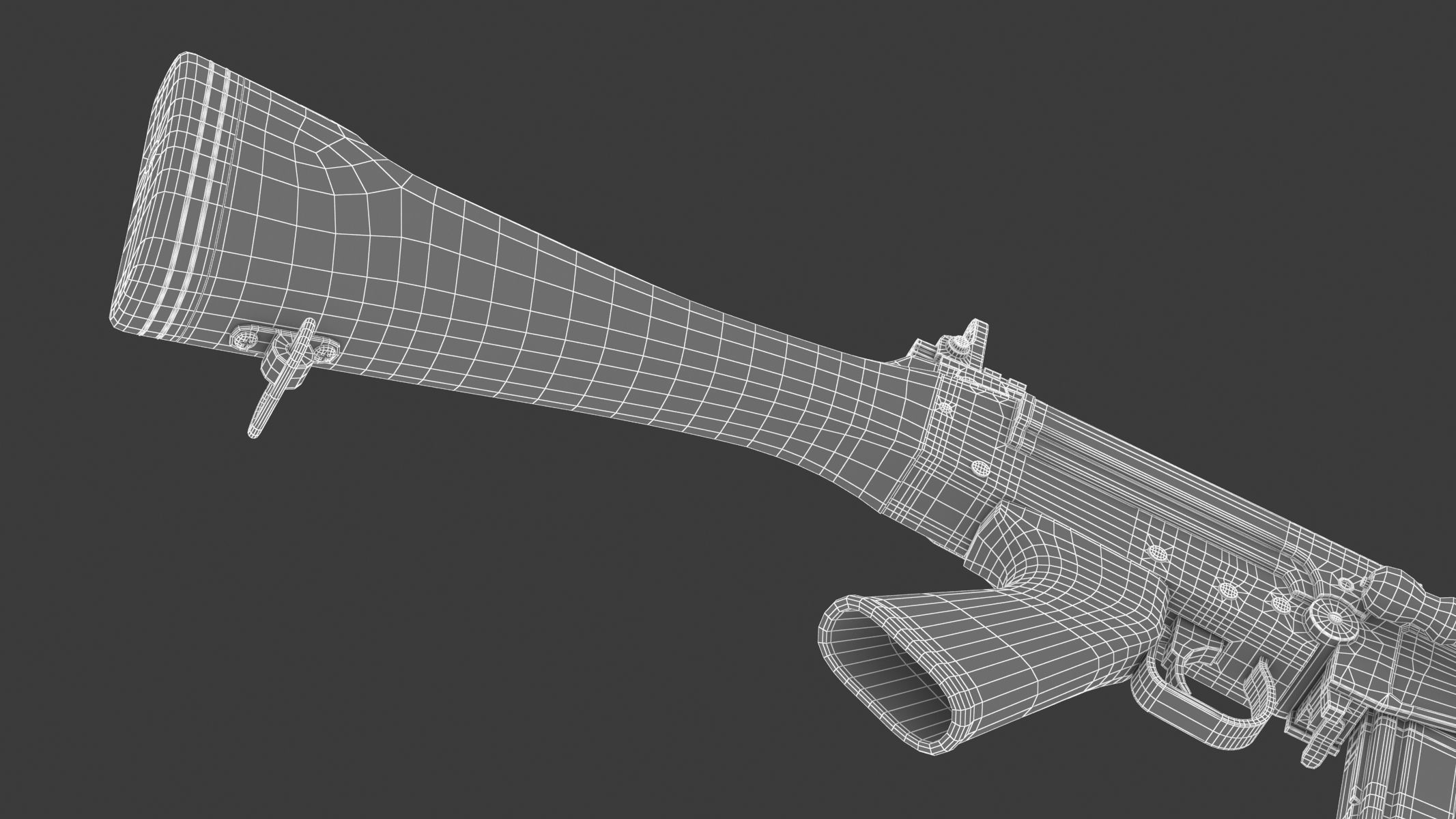 FN FAL 3D model_26