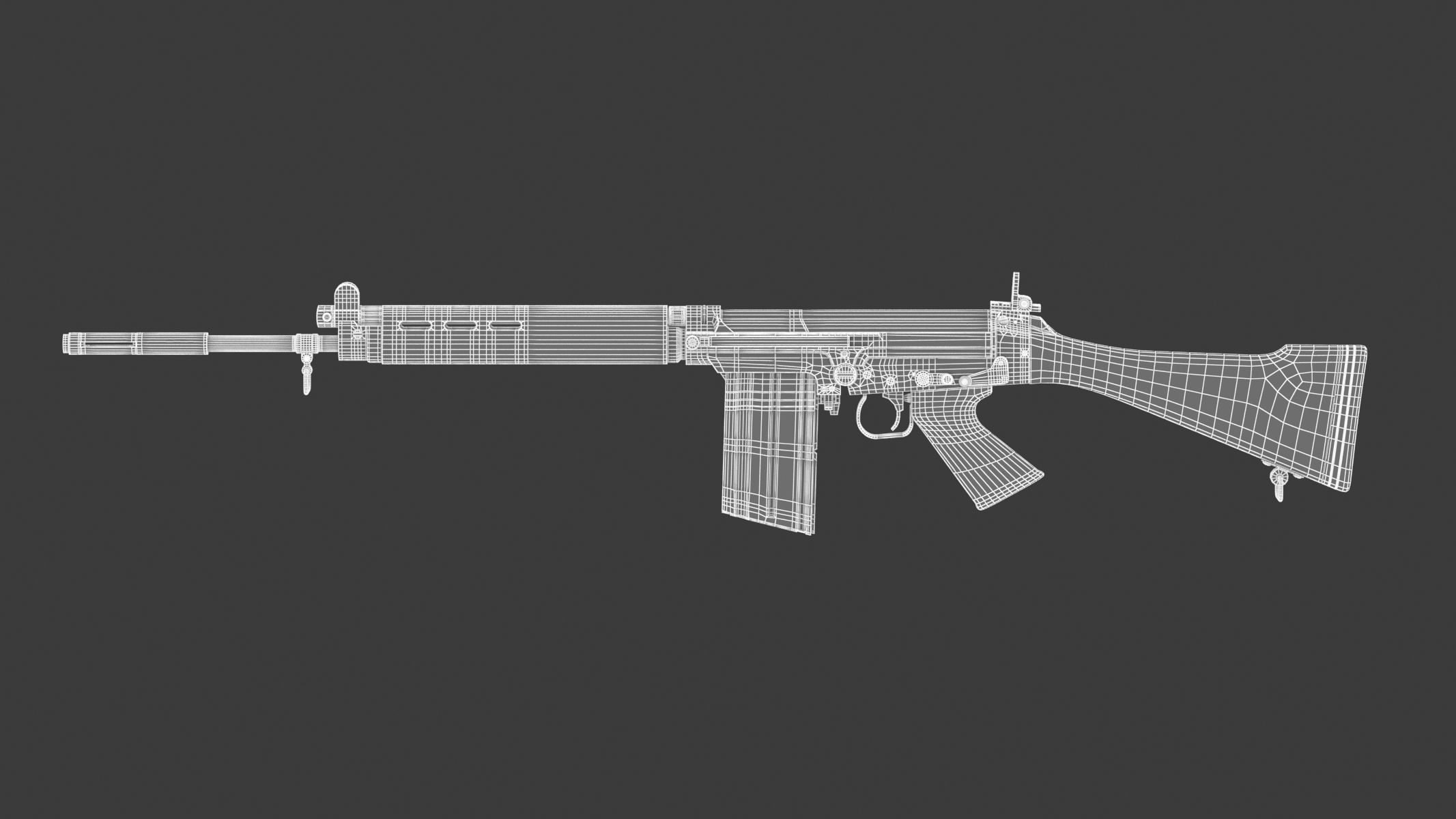 FN FAL 3D model_17