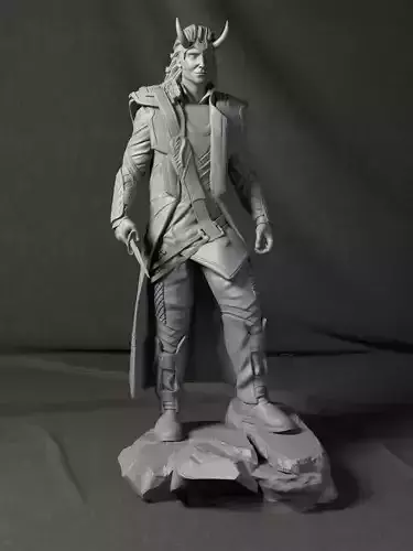 Loki Marvel 3D print model