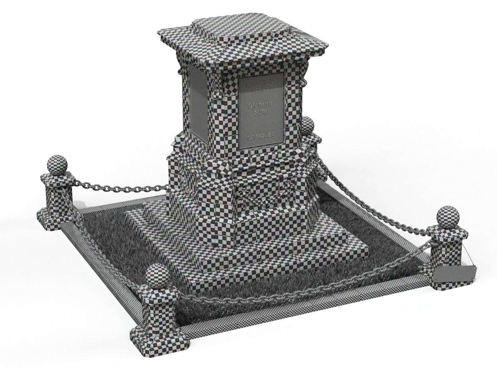 Monument Stand 3D model_8