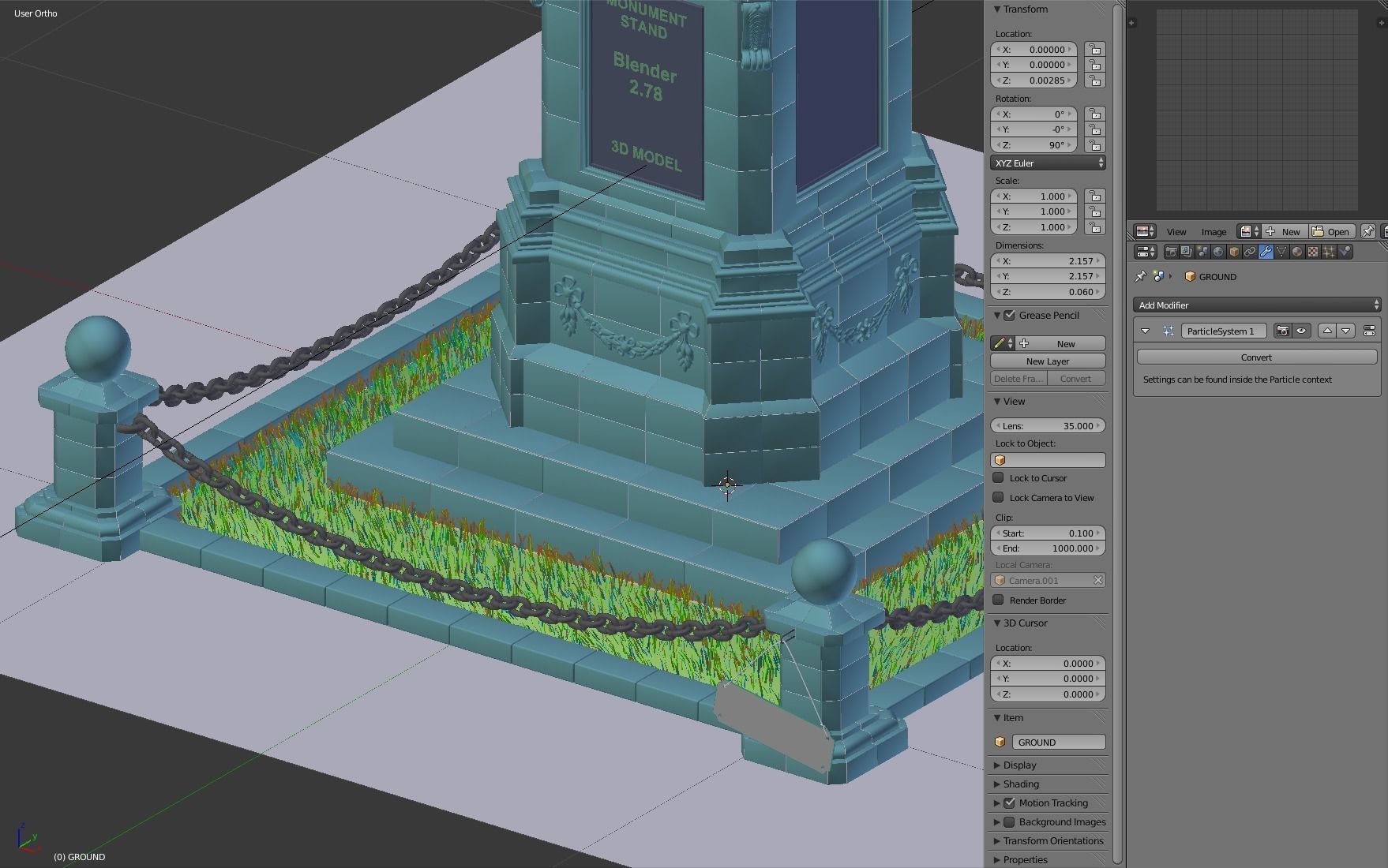 Monument Stand 3D model_15