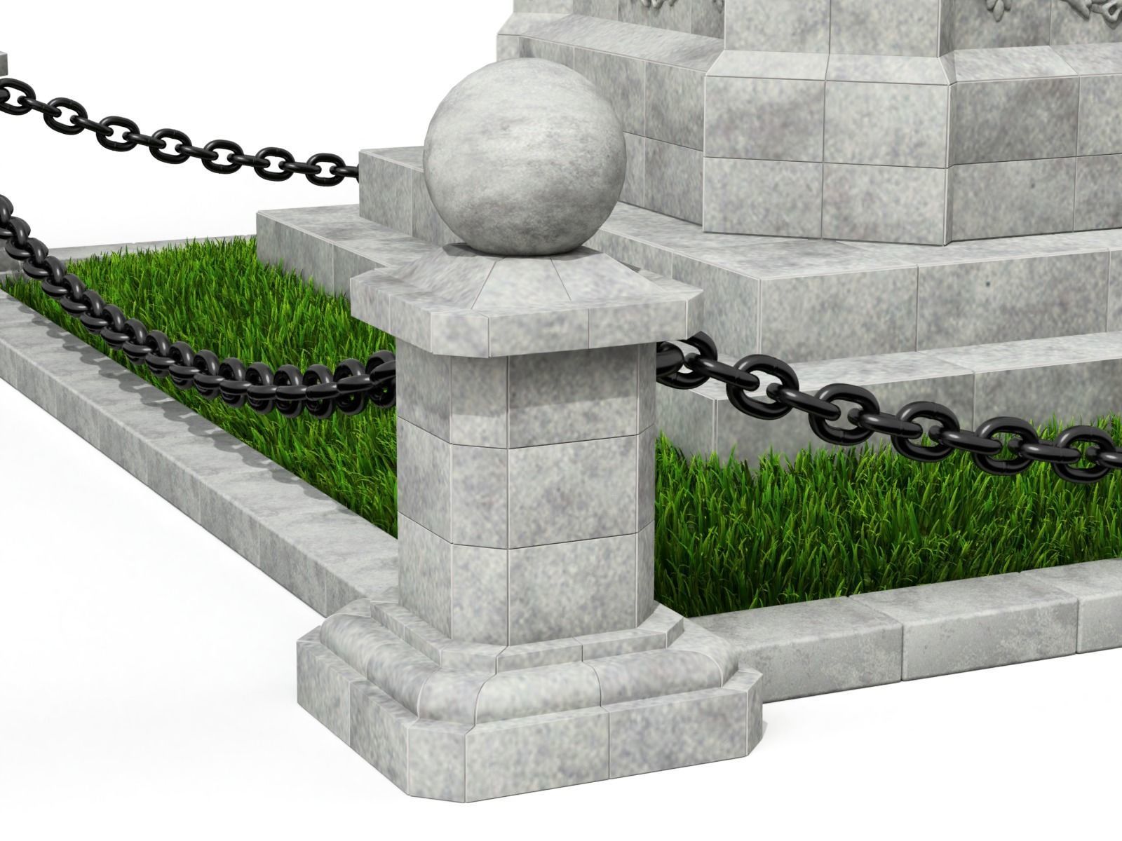 Monument Stand 3D model_3