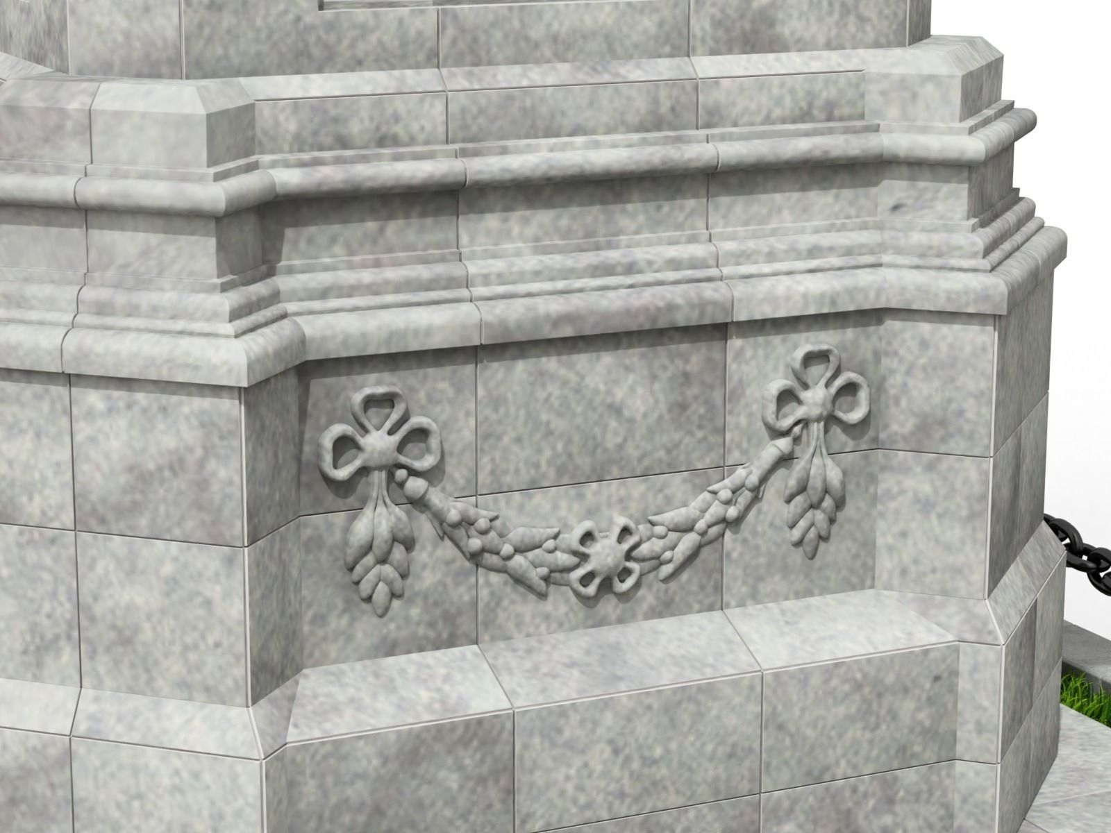 Monument Stand 3D model_4
