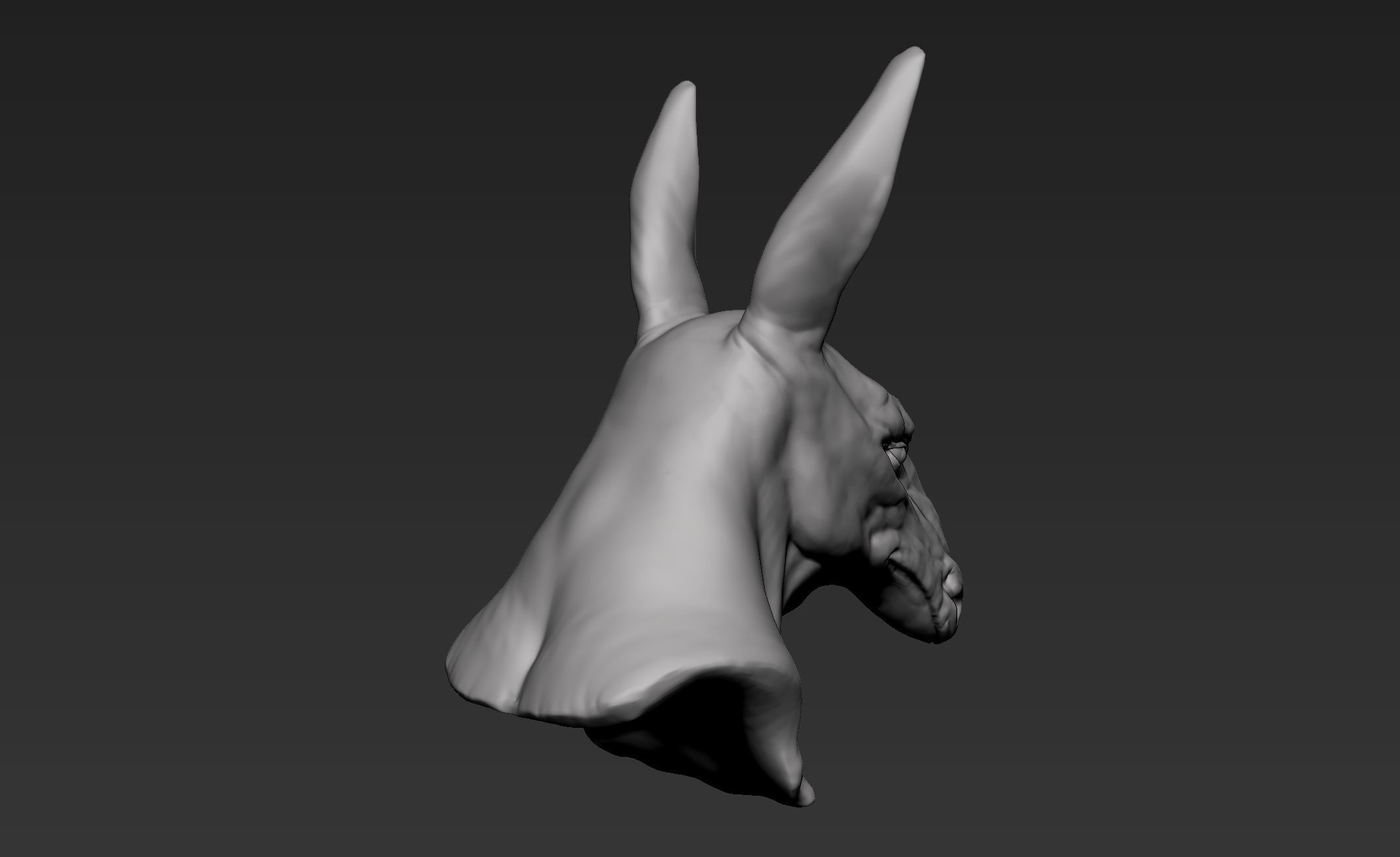 Seth Head 3D model_4