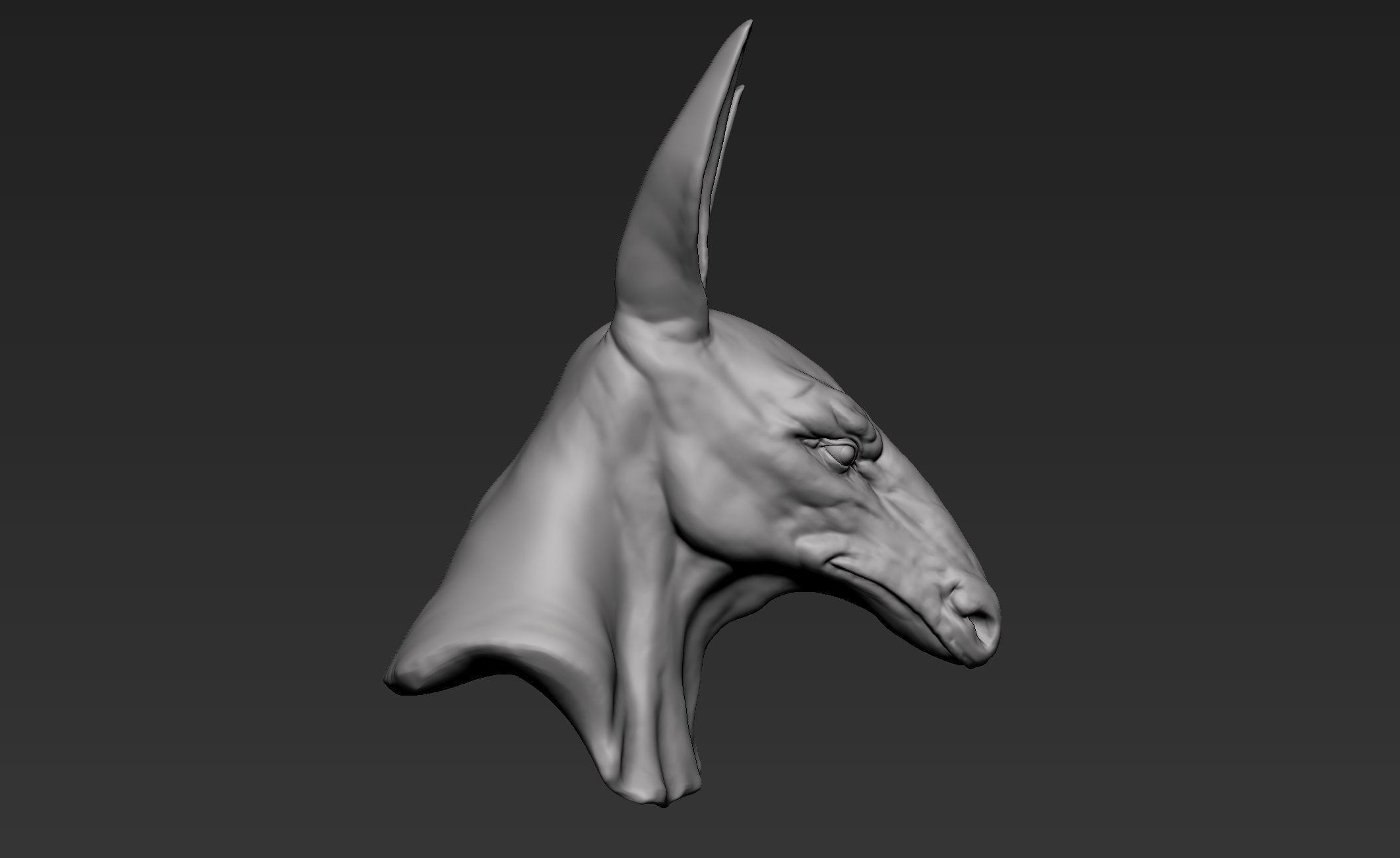 Seth Head 3D model_3