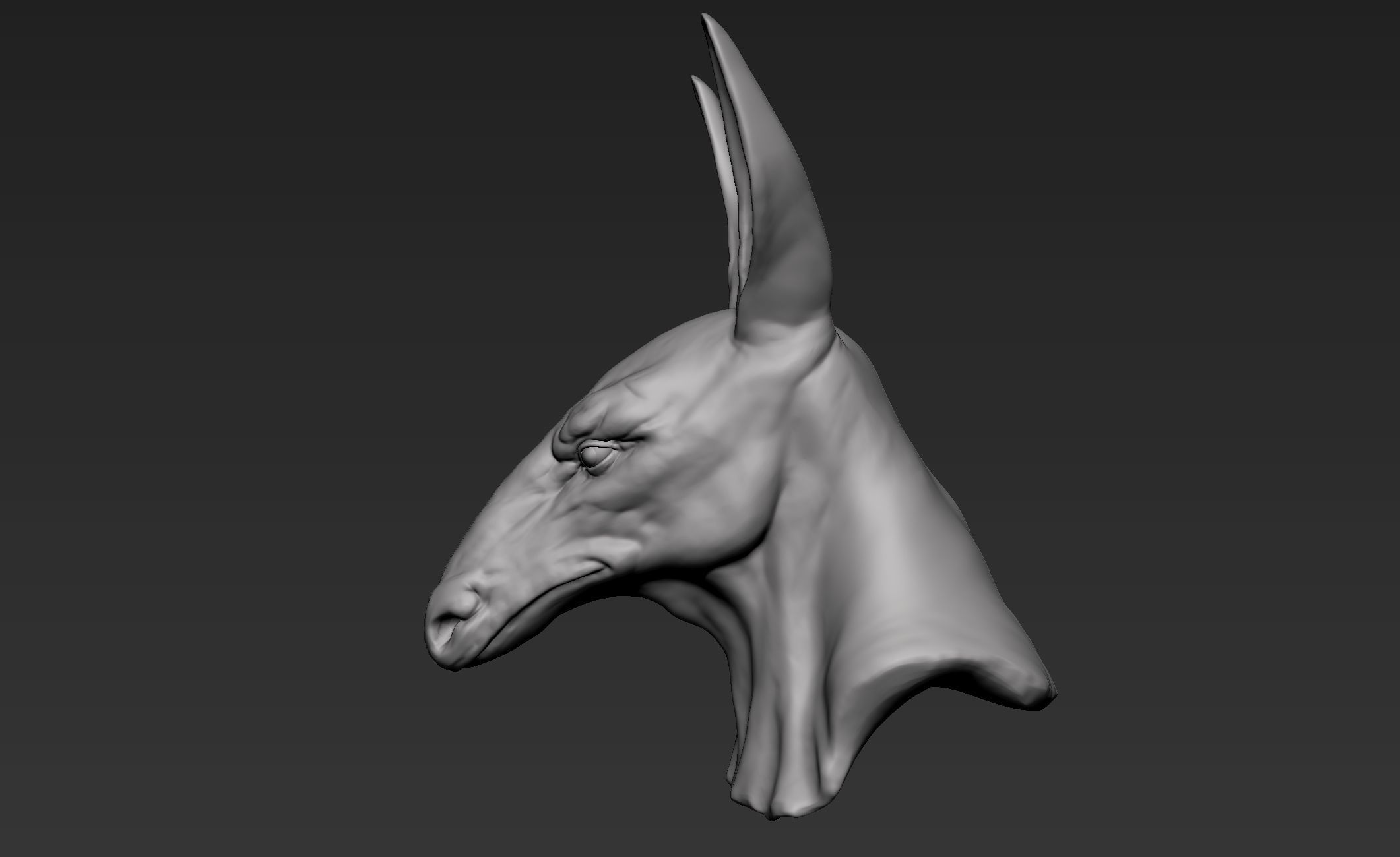 Seth Head 3D model_6