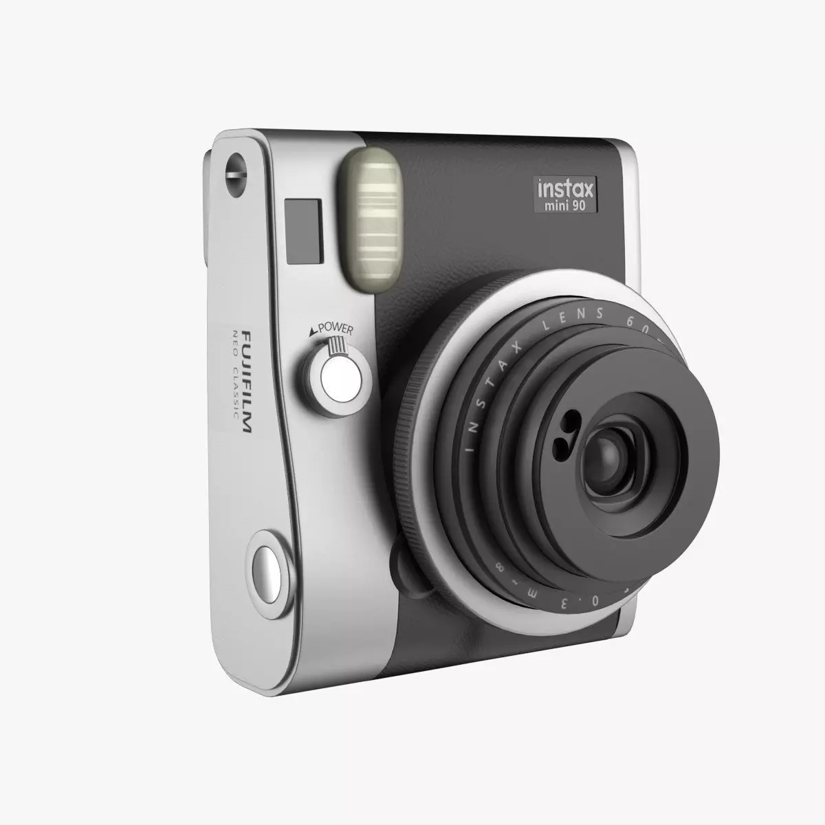 Fujifilm Instax Mini 90 Neo Classic Instant Film Camera  3D model_0