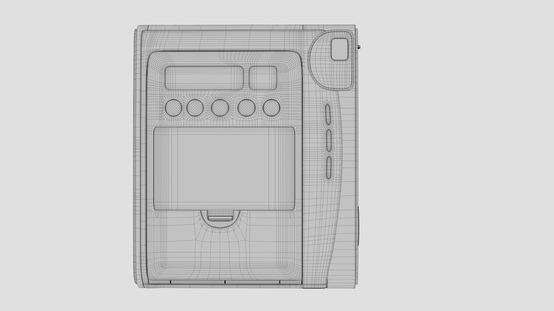 Fujifilm Instax Mini 90 Neo Classic Instant Film Camera  3D model_23