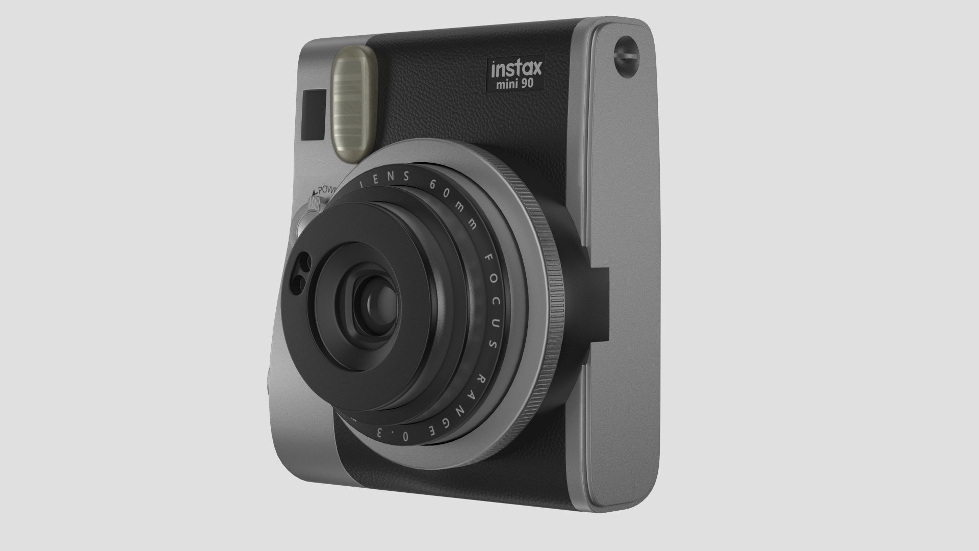 Fujifilm Instax Mini 90 Neo Classic Instant Film Camera  3D model_5