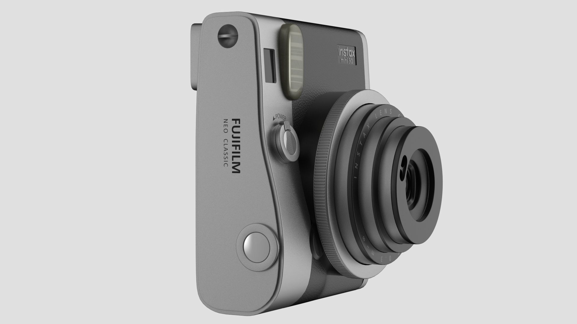 Fujifilm Instax Mini 90 Neo Classic Instant Film Camera  3D model_12