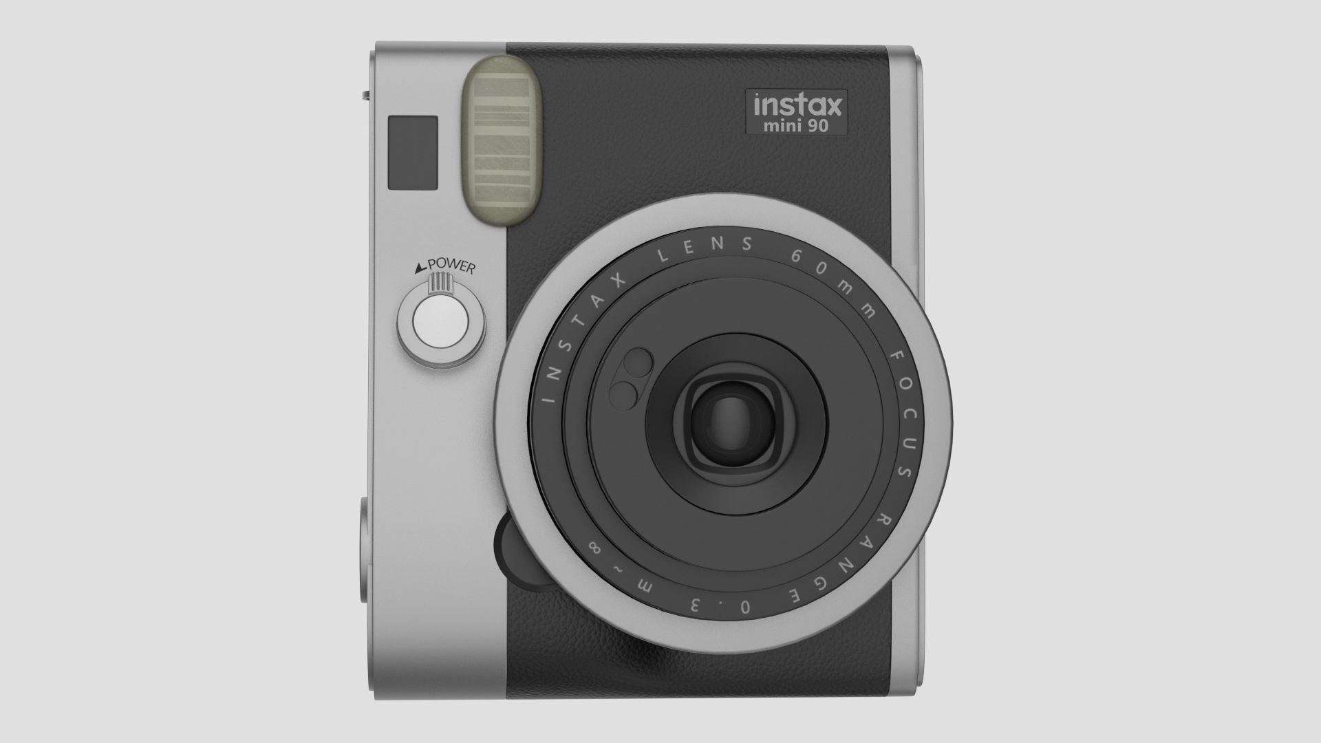Fujifilm Instax Mini 90 Neo Classic Instant Film Camera  3D model_3