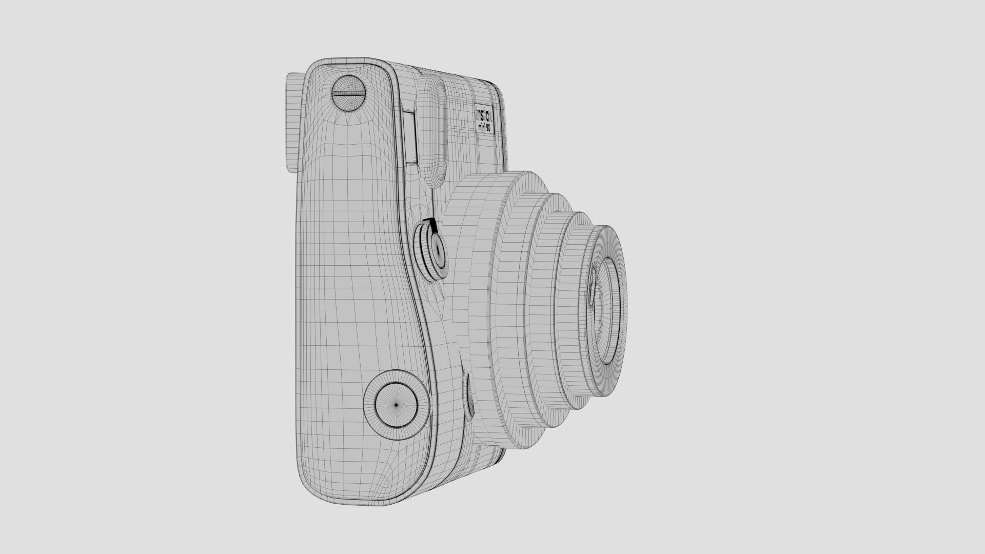 Fujifilm Instax Mini 90 Neo Classic Instant Film Camera  3D model_24