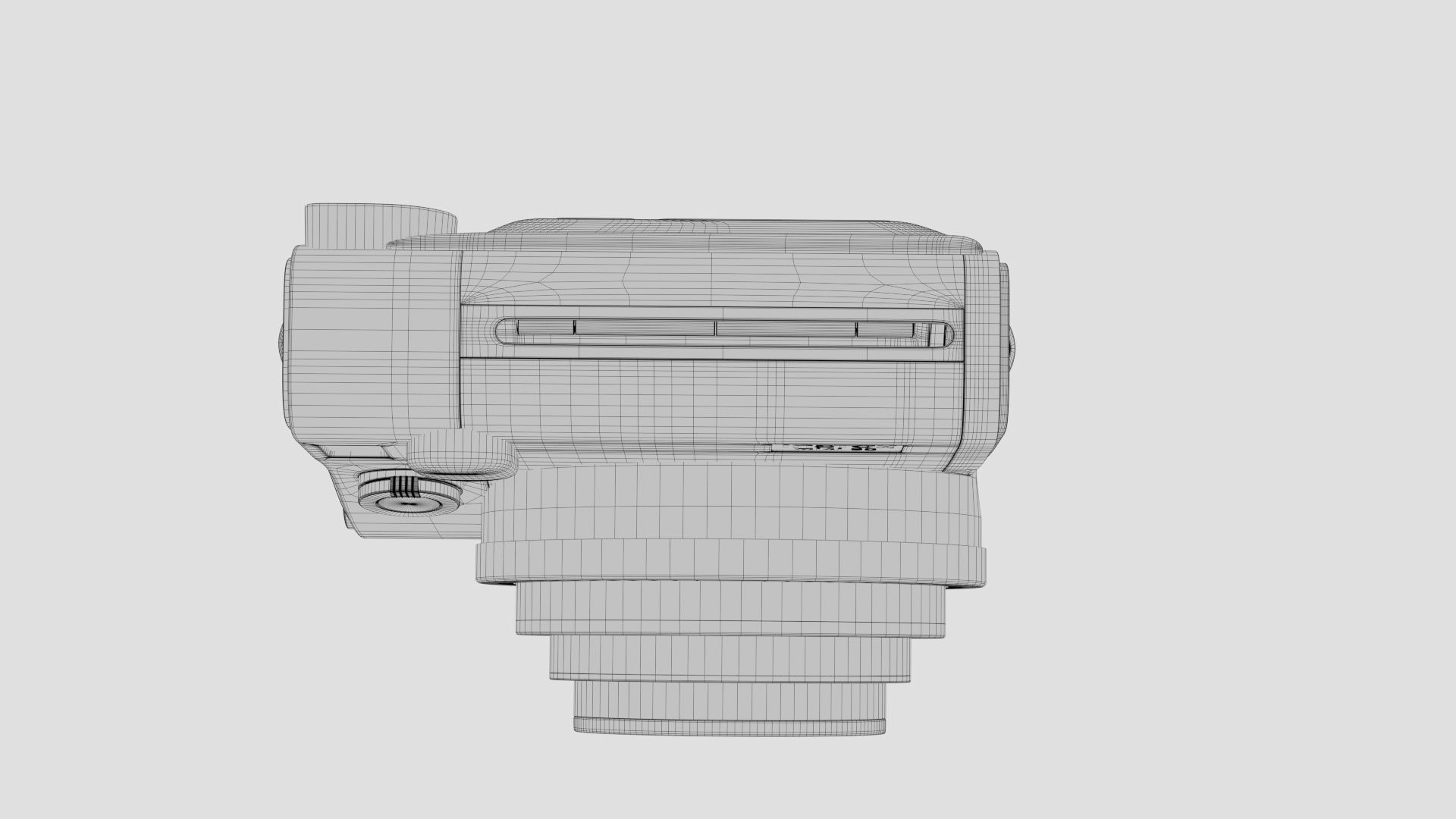 Fujifilm Instax Mini 90 Neo Classic Instant Film Camera  3D model_25