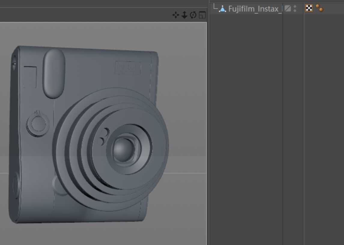 Fujifilm Instax Mini 90 Neo Classic Instant Film Camera  3D model_17