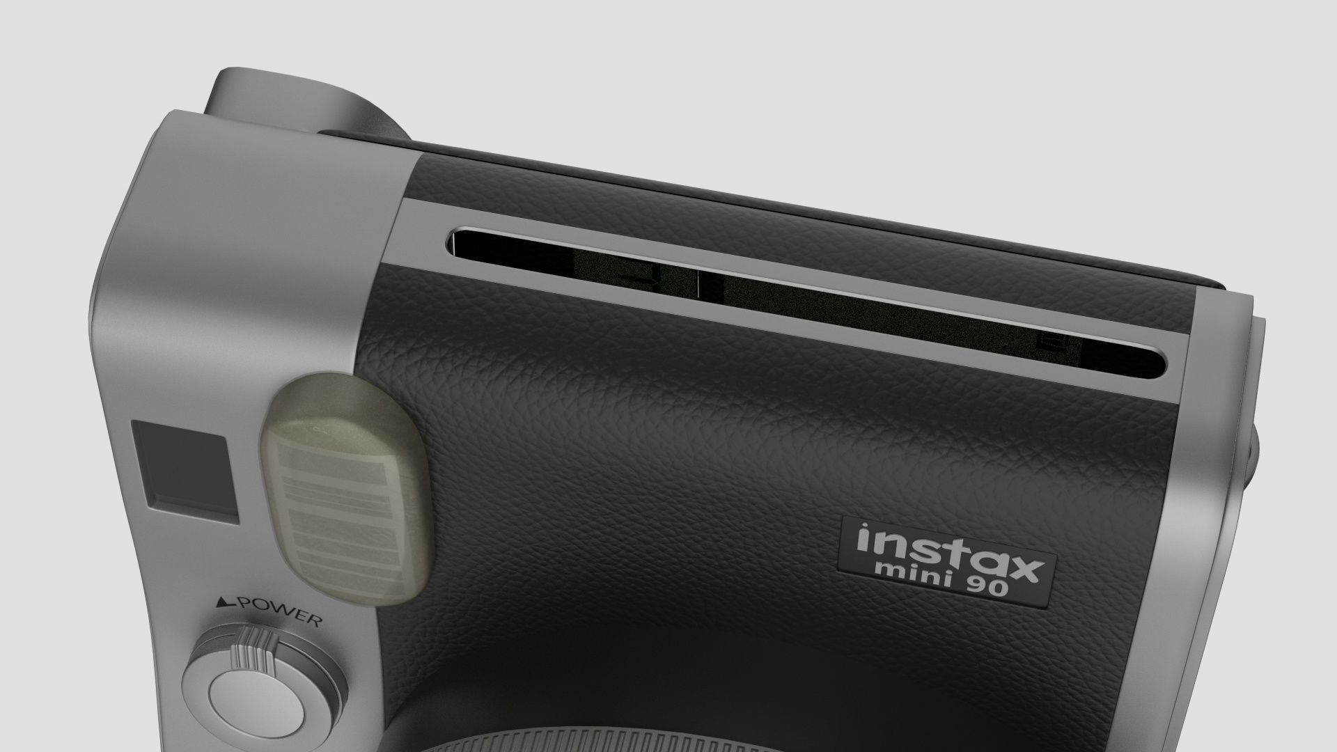 Fujifilm Instax Mini 90 Neo Classic Instant Film Camera  3D model_13