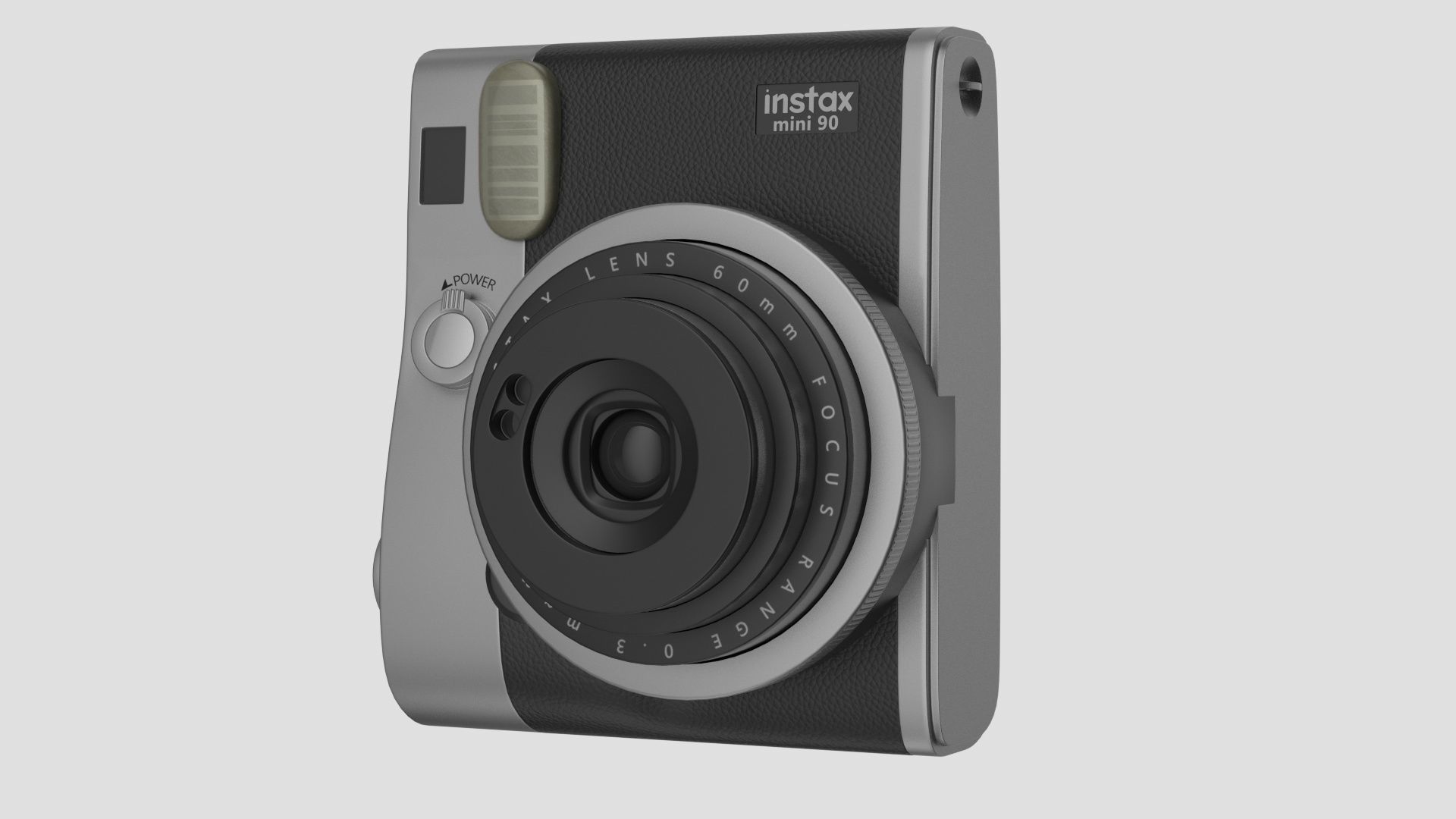 Fujifilm Instax Mini 90 Neo Classic Instant Film Camera  3D model_4