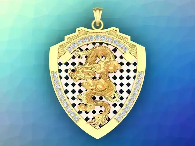 Dragon Pendant - Mens Pendants