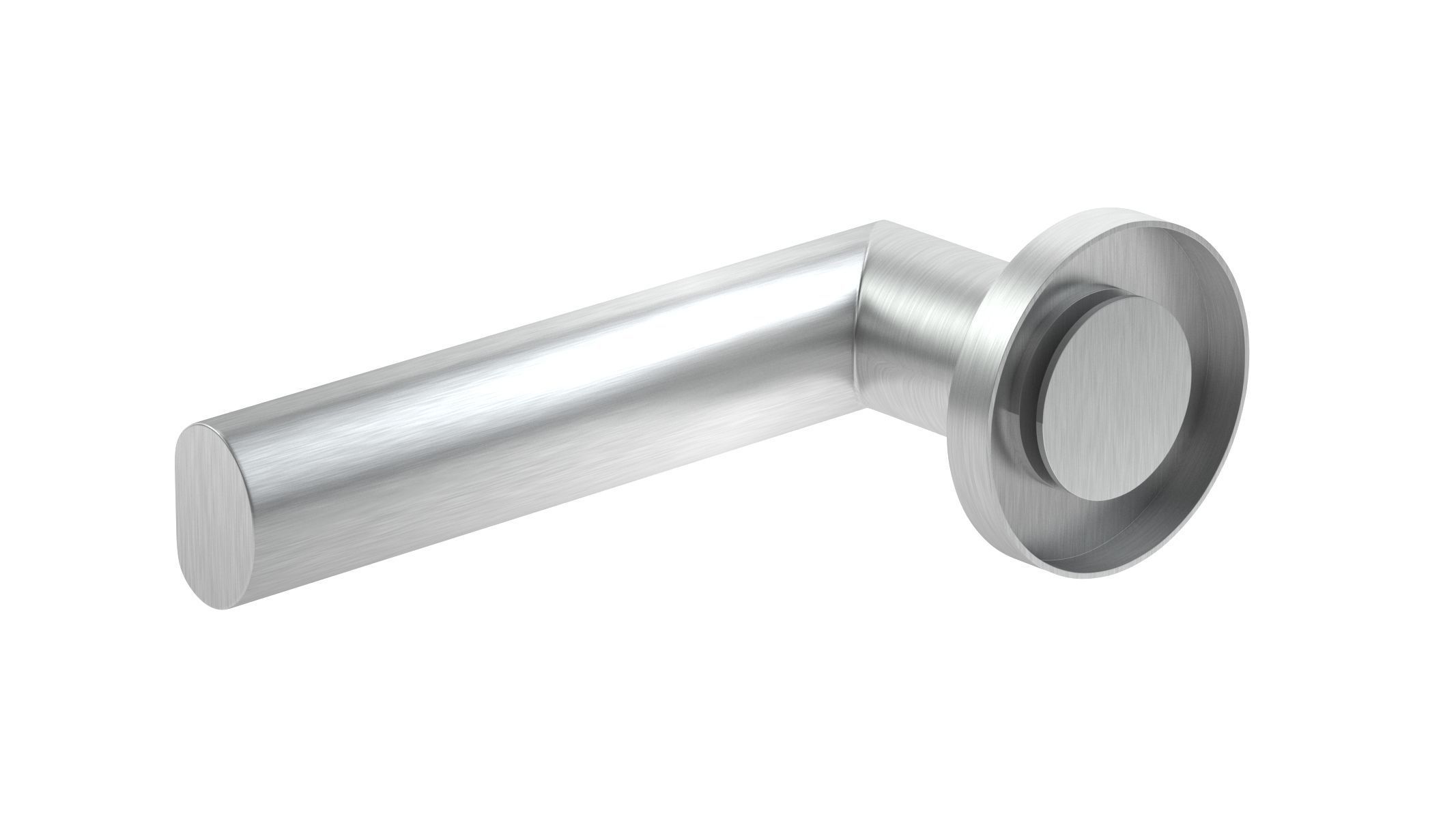 Frelan Satin Stainless Steel Door Handle 3D model_3