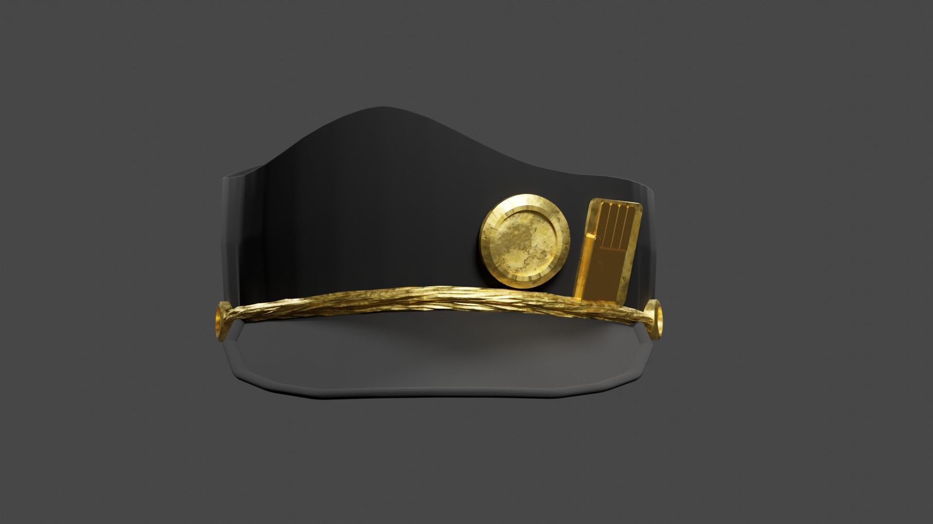 The Cap of Jotaro 3D model_2