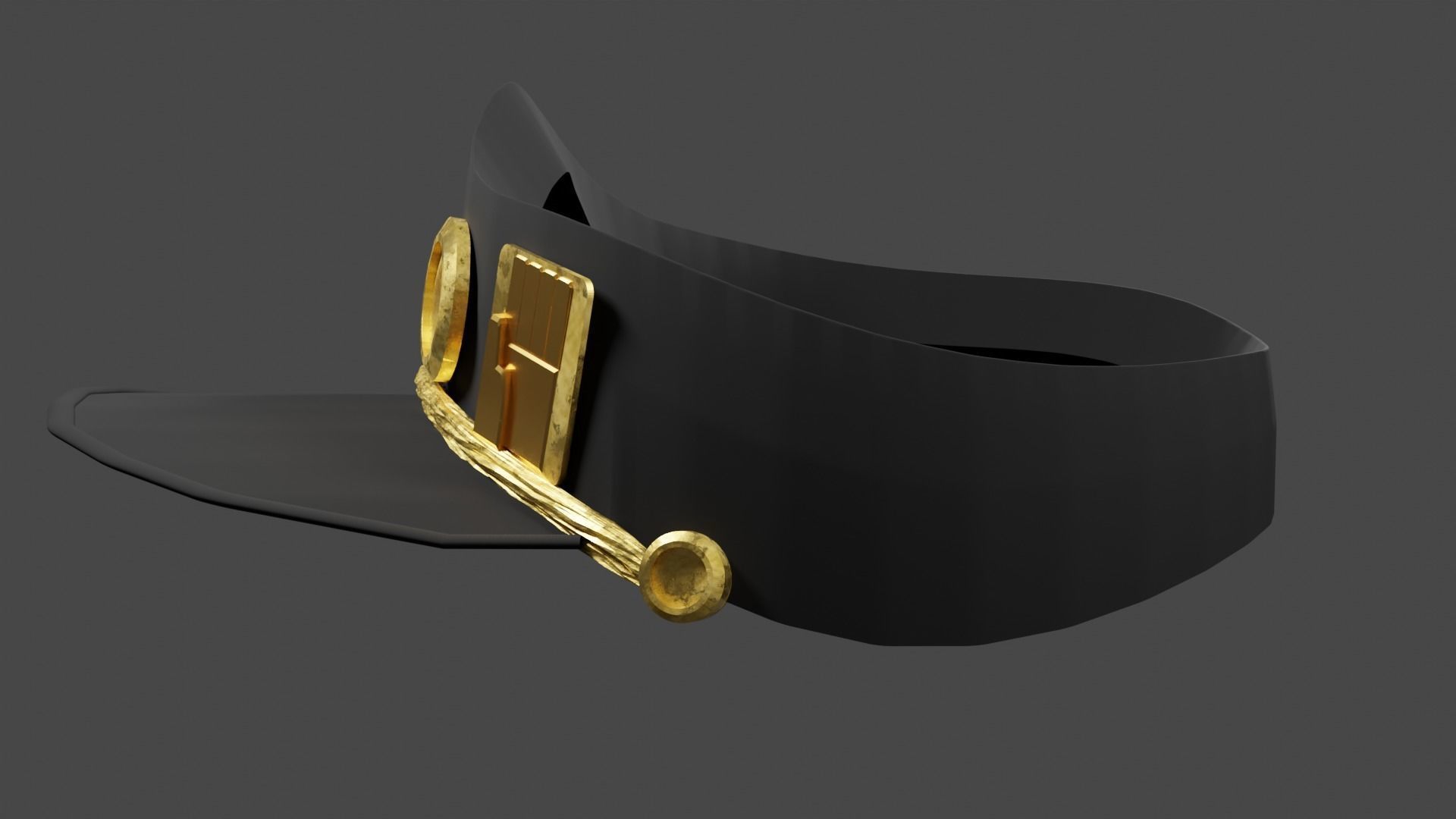 The Cap of Jotaro 3D model_1