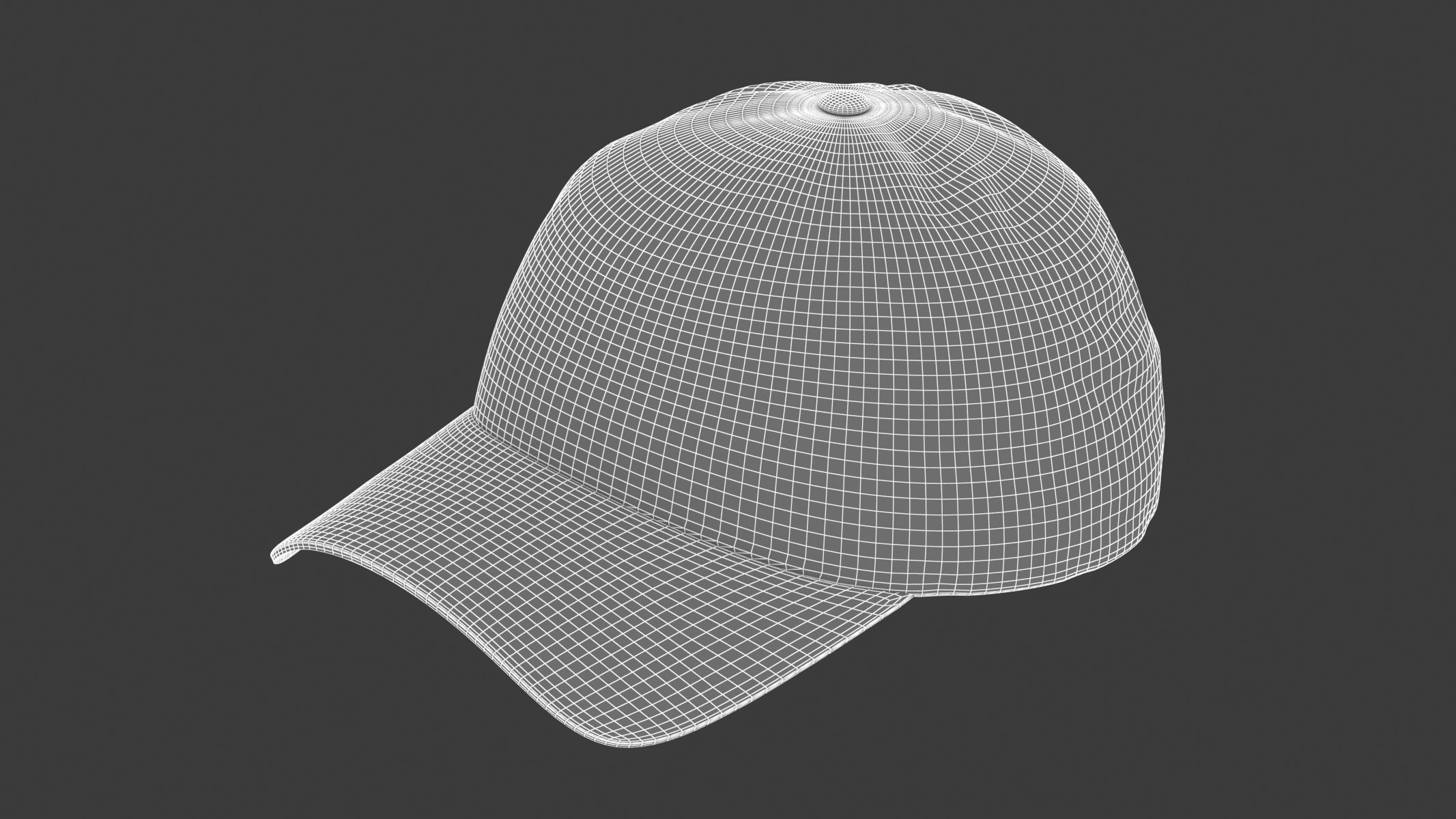 Grade Cap Hat Generic Low-poly 3D model_10