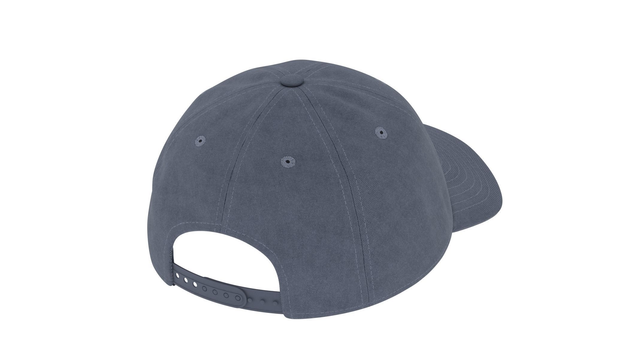 Grade Cap Hat Generic Low-poly 3D model_1