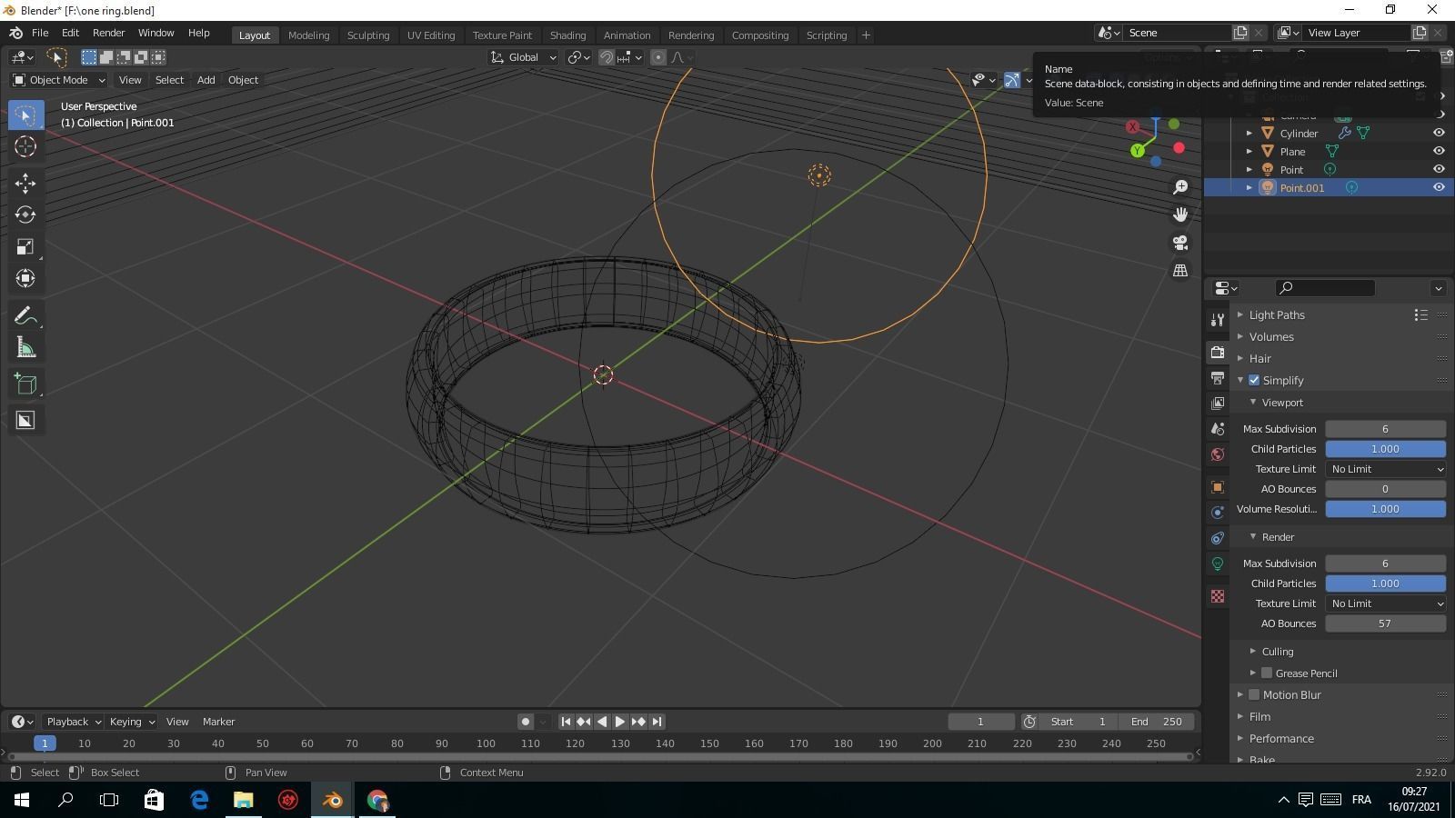 The Lord Of The Rings Ring  3D model_4