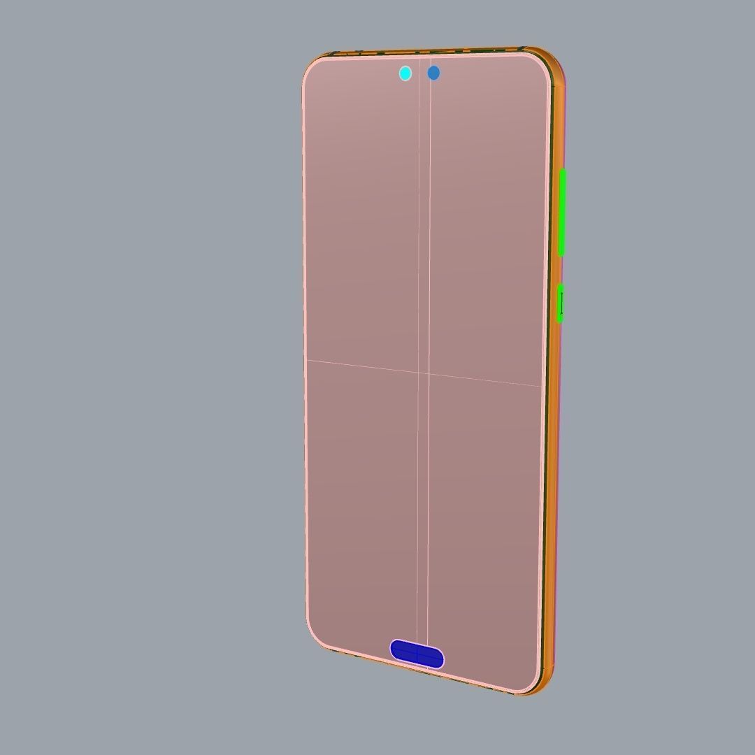 Huawei P20 Pro 3D model_5