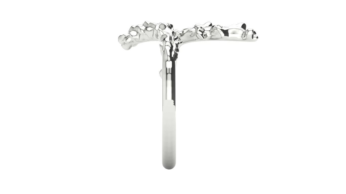 Stalk Ring 3D print model_3